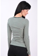 Bluza Dama Only Onlmaja Cloud Dancer /Hunter Green